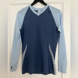 Helly Hansen  LIFA Blue Crew Base Layer, Long Sleeve Top Activewear Gorpcore L